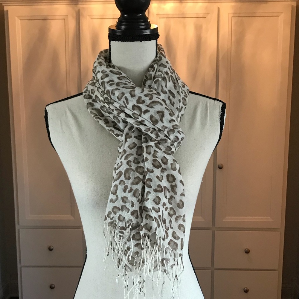 Leopard Print Scarf